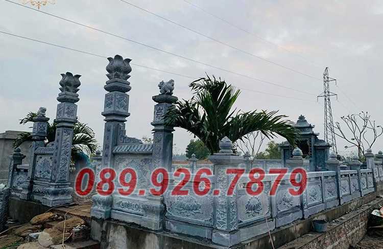 Mẫu lăng mộ dòng họ bằng đá bán Cà Mau - Tư vấn xây lăng mộ đá đúng