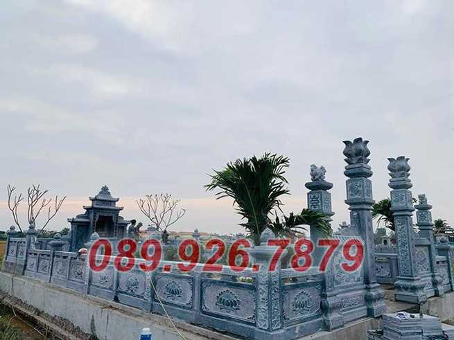 Mẫu lăng mộ dòng họ bằng đá bán Cà Mau - Tư vấn xây lăng mộ đá đúng