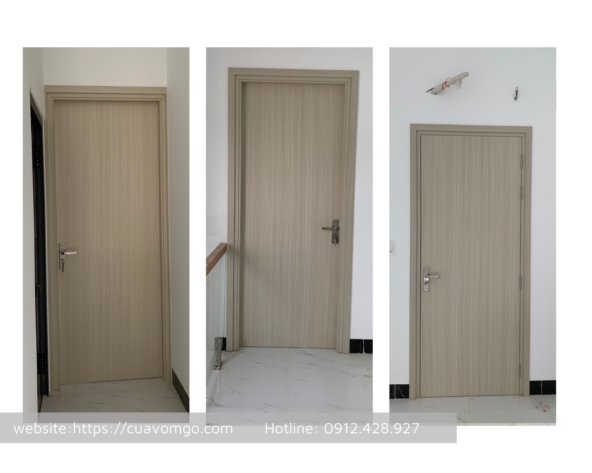 Cửa nhựa Composite tại Bình Tân  Cửa nhựa giả gỗ giá rẻ
