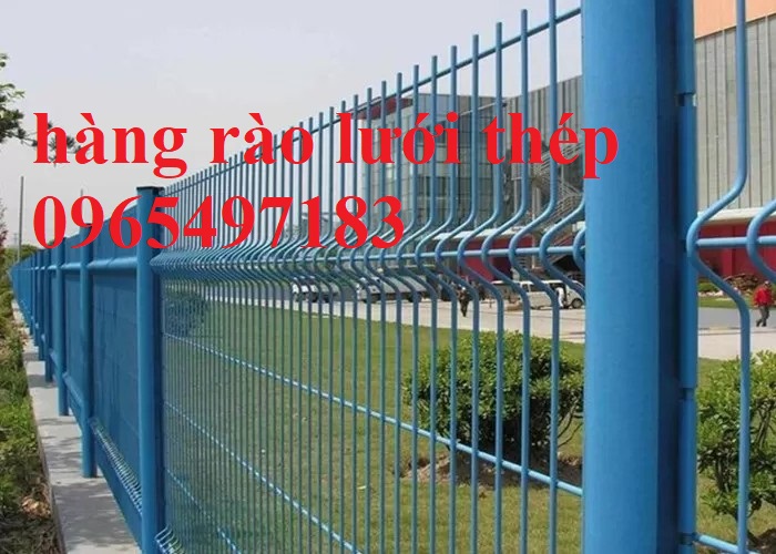 Hàng rào lưới thép cột trái đào, lưới thép hàg rào cột khóa thông minh