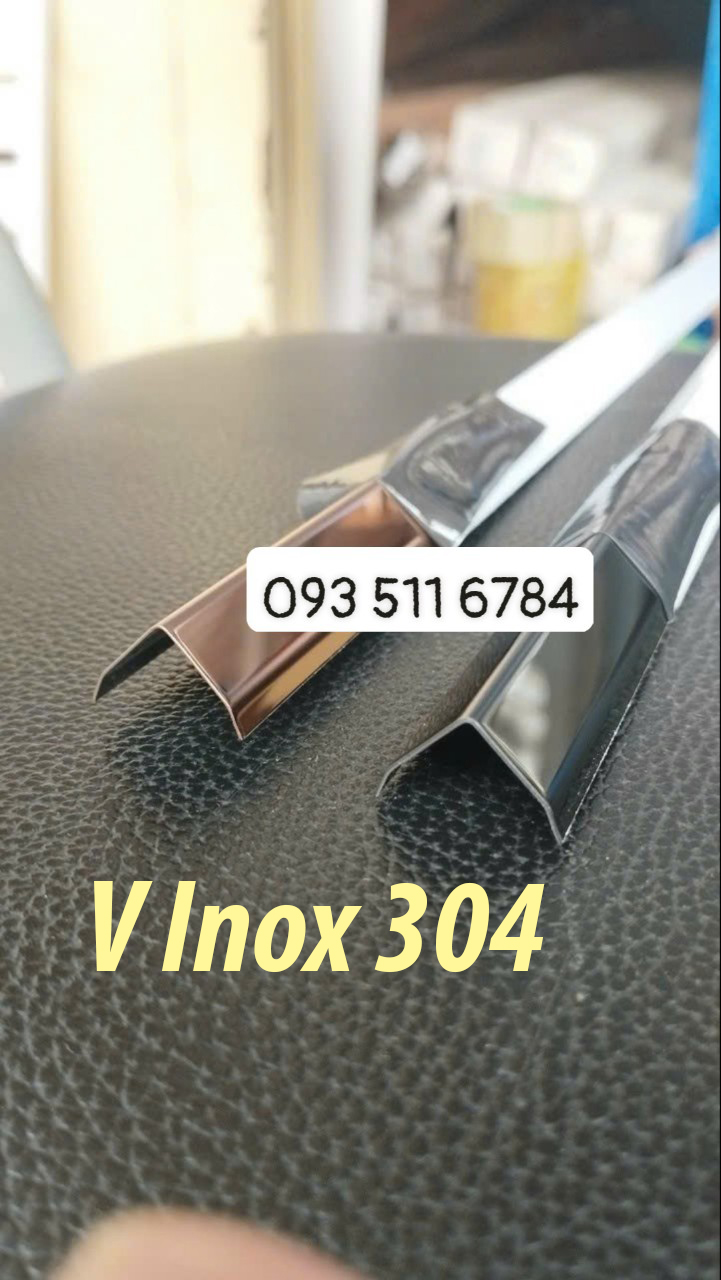 Nẹp Inox T vàng xước Nẹp V Inox xước Nẹp T12 nhôm nối sàn