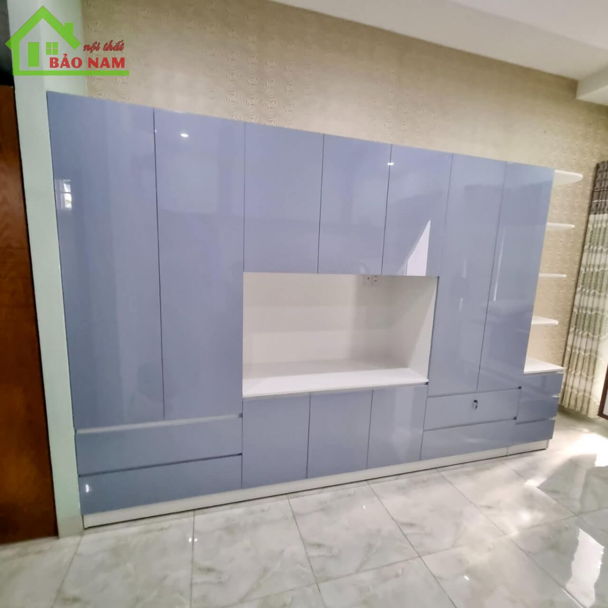 Tủ quần áo cánh acrylic an cường hiện đại, giá rẻ