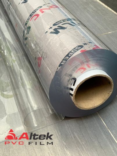 Cuộn màng nhựa PVC dẻo trong suốt chất lượng tốt, giá rẻ.