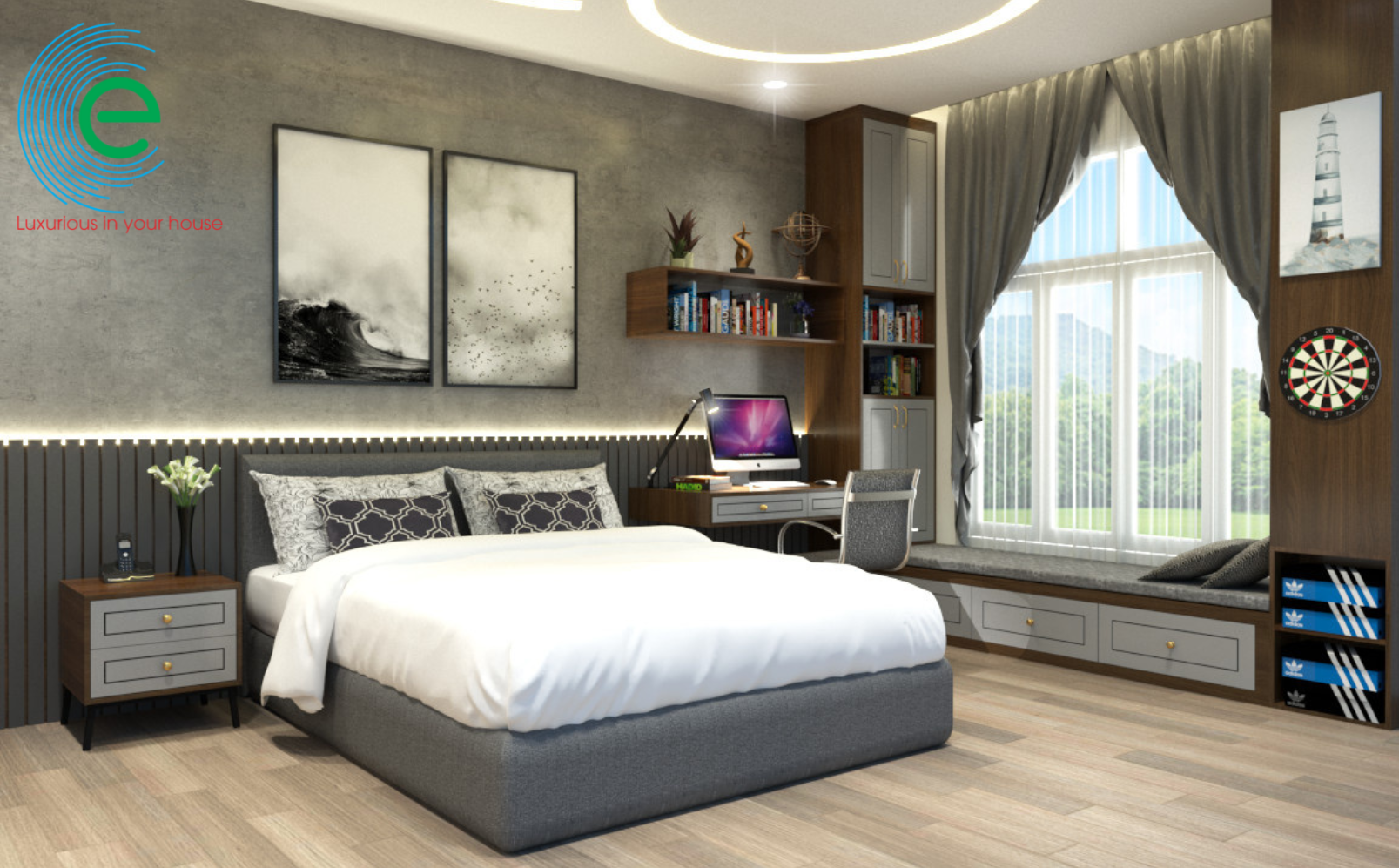 Thi công trọn gói Nội thất phòng ngủ giá cạnh tranh