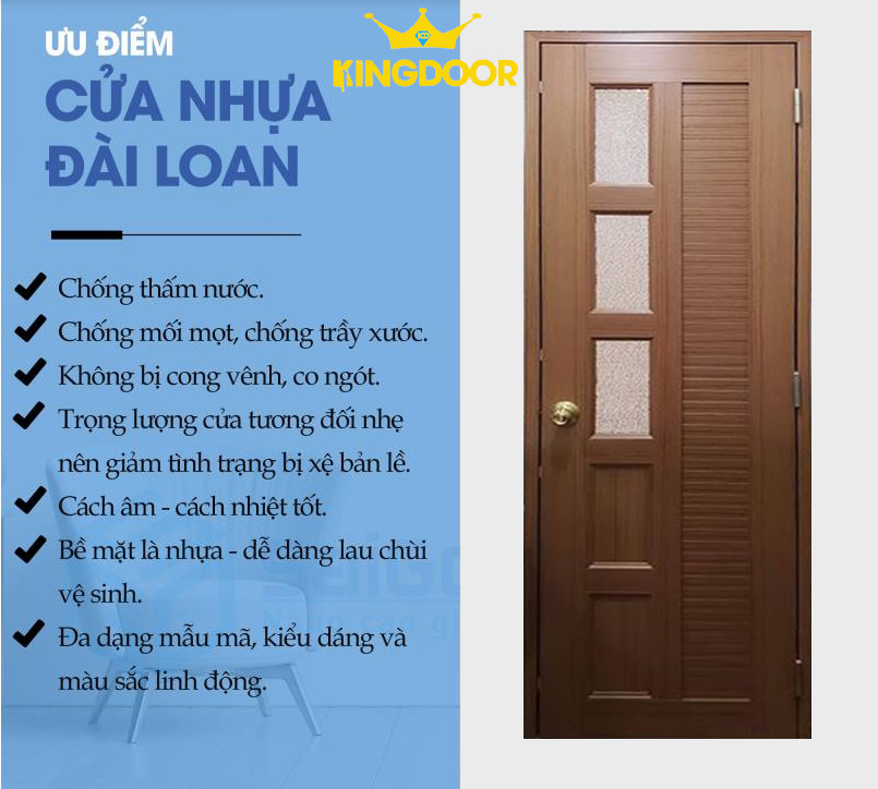 Cửa Nhựa Đài Loan Tại Kiên Giang - Cửa nhà giá rẻ 2023