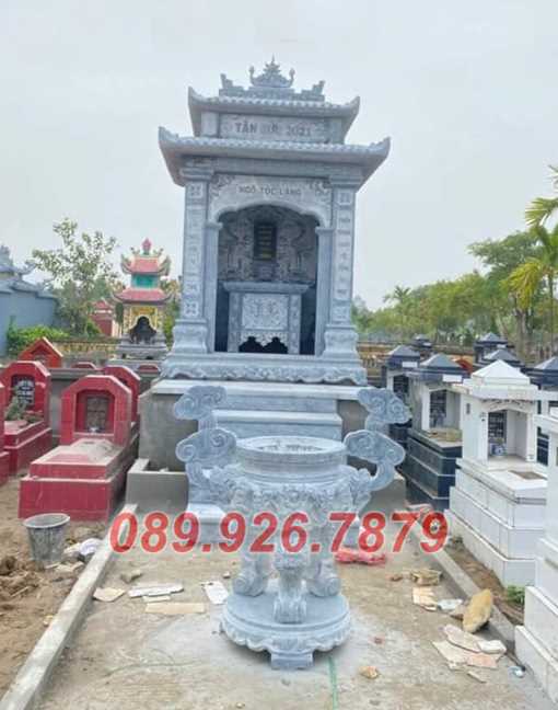 Miếu thờ thần linh - Mẫu miếu thờ đá để tro cốt ông bà bán Hậu Giang
