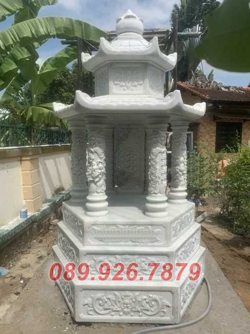 Miếu thờ thần linh - Mẫu miếu thờ đá để tro cốt ông bà bán Đồng Tháp