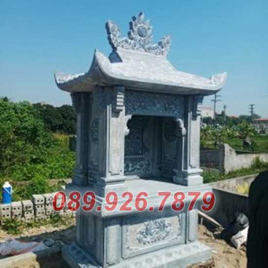Mẫu am thờ thần linh có mái che bằng đá xanh đẹp bán Hồ Chí Minh