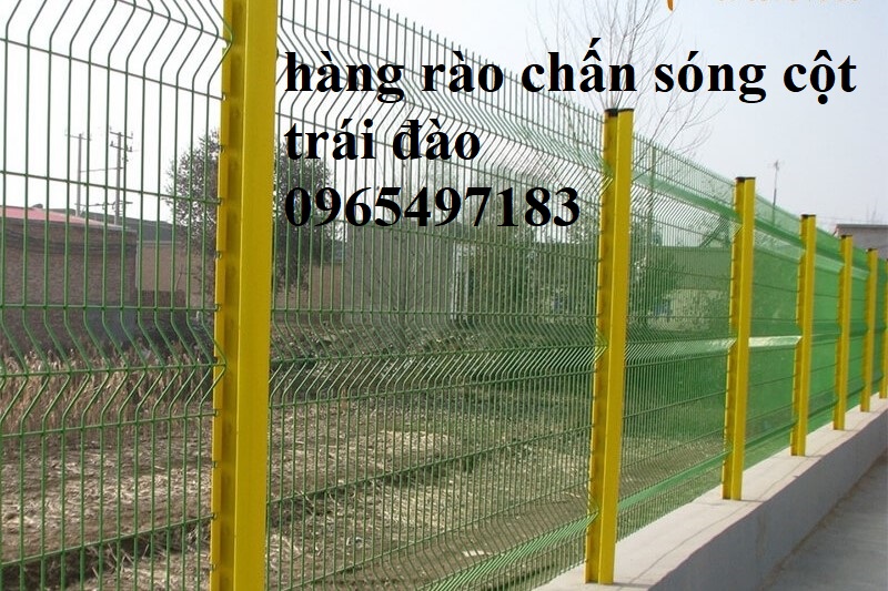 Lưới thép hàng rào phi 5 chấn sóng mạ kẽm nhúng nóng, sơn tĩnh điện