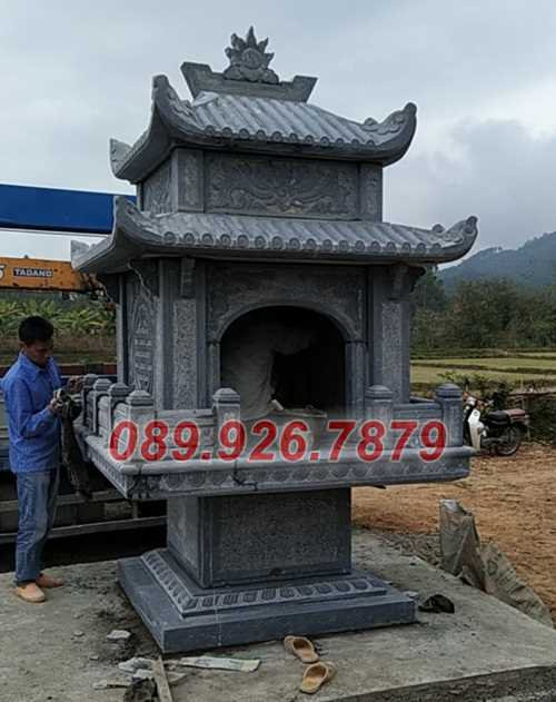 Miếu thờ thần linh - Mẫu miếu thờ đá để tro cốt ông bà bán Vũng Tàu