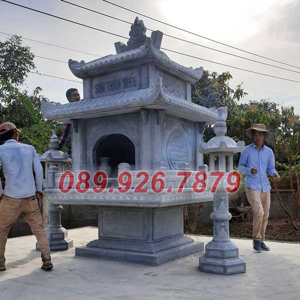 Miếu thờ thần linh - Mẫu miếu thờ đá để tro cốt ông bà bán Vũng Tàu