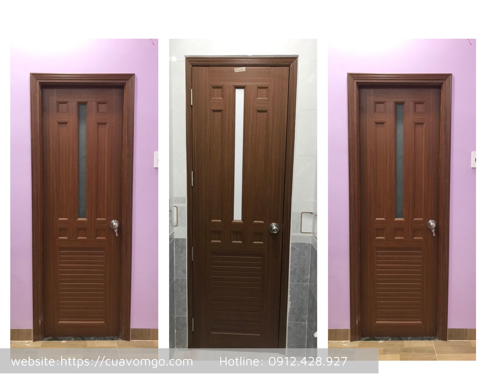 Cửa nhựa Đài Loan tại Bình Tân  Cửa nhựa giả gỗ giá rẻ