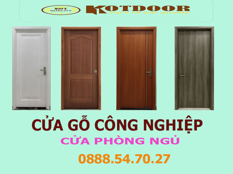 Cửa gỗ công nghiệp giá rẻ- mẫu cửa phòng ngủ đẹp