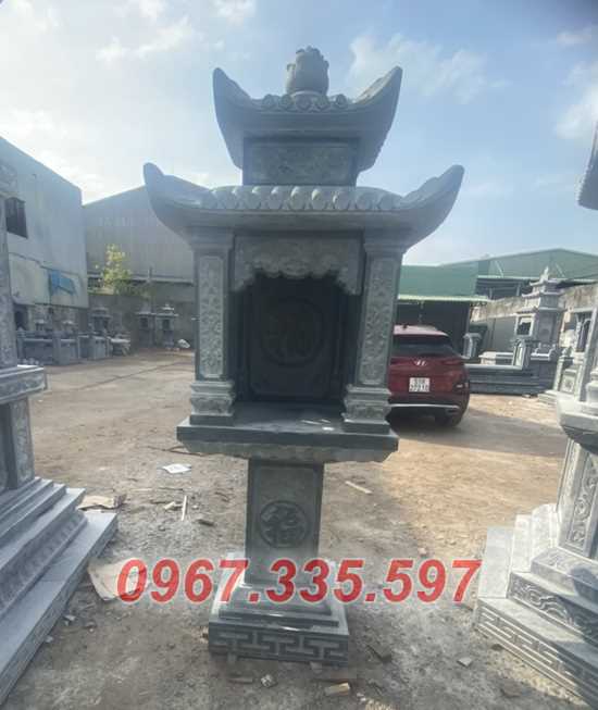 Cây hương đá - Mẫu bàn thờ thiên ngoài trời bằng đá bán Bến Tre