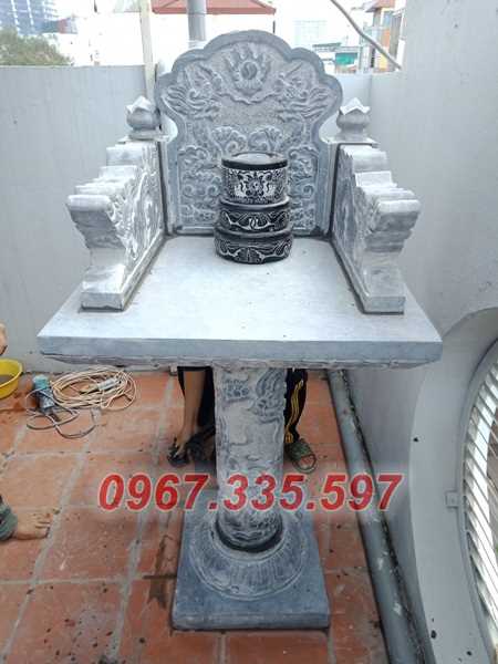 Cây hương đá - Mẫu bàn thờ thờ ông thiên bằng đá đẹp bán Bạc Liêu