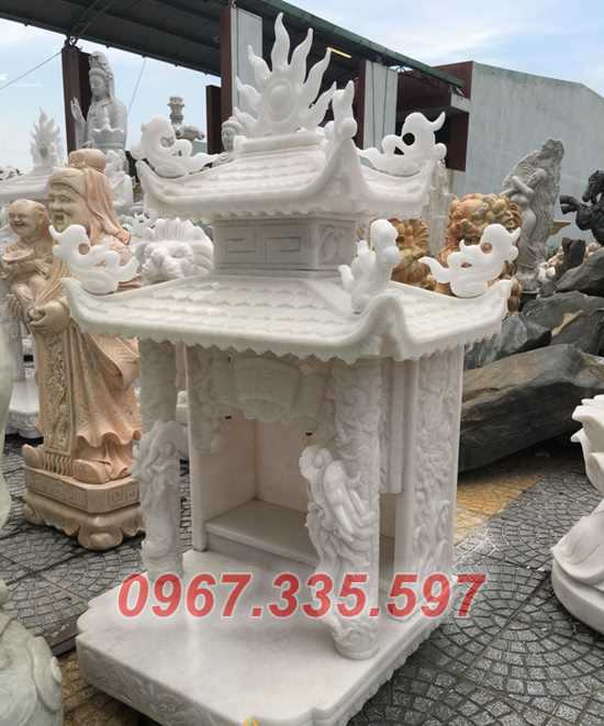 Bàn thờ thiên - Mẫu cây hương thờ ông thiên bằng đá đẹp bán Kon Tum