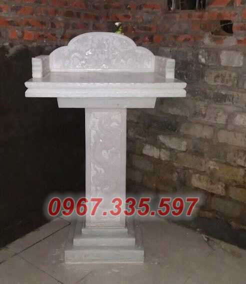 Bàn thờ thiên - Mẫu cây hương thờ ông thiên bằng đá đẹp bán Kon Tum