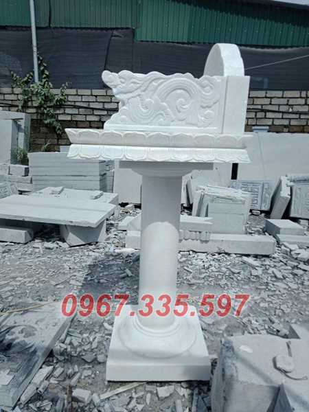 Bàn thờ thiên - Mẫu cây hương thờ ông thiên bằng đá đẹp bán Kon Tum