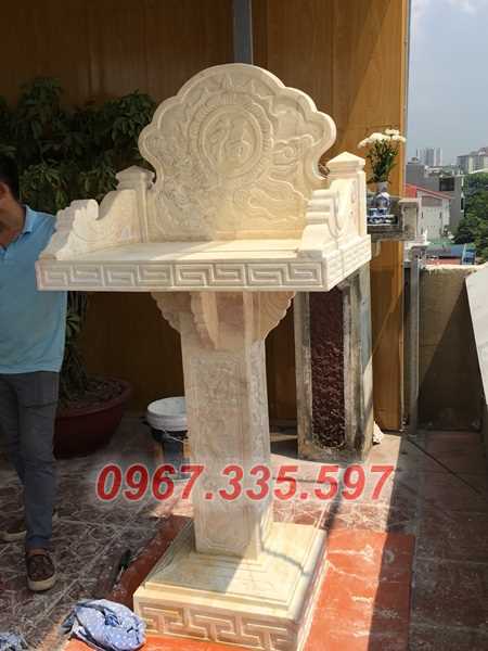 Bàn thờ thiên - Mẫu cây hương thờ ông thiên bằng đá đẹp bán Kon Tum