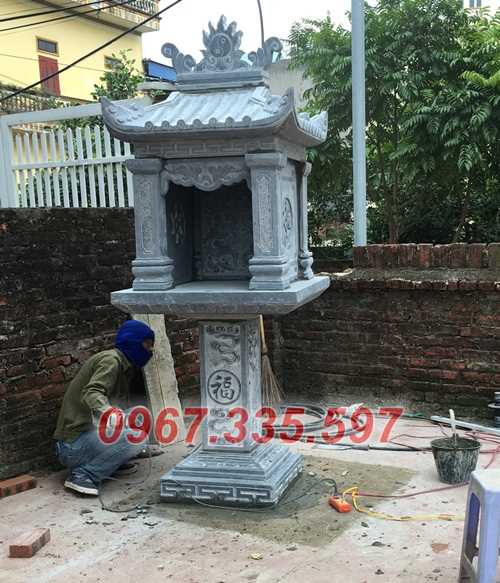 Cây hương đá - Mẫu bàn thờ ông thiên bằng đá đẹp bán Phú Yên - Trang