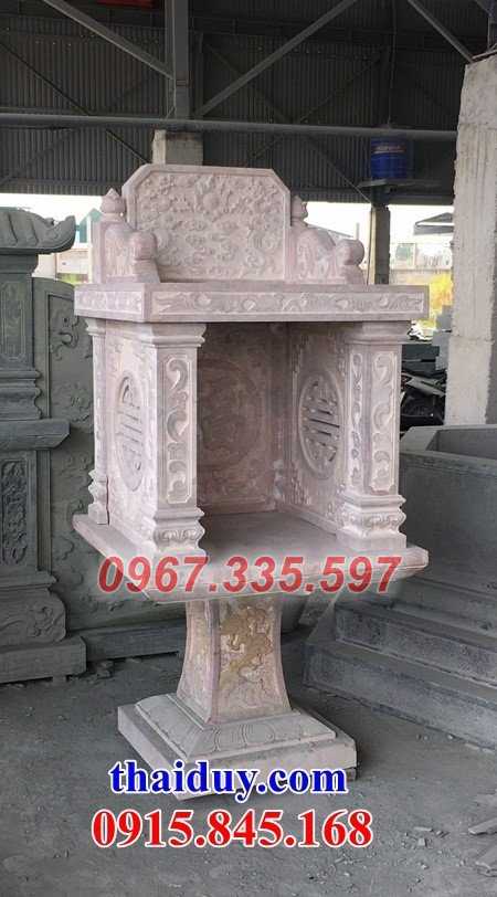 Bàn thờ thiên - Mẫu cây hương đá thờ ông thiên ngoài trời bán Gia Lai