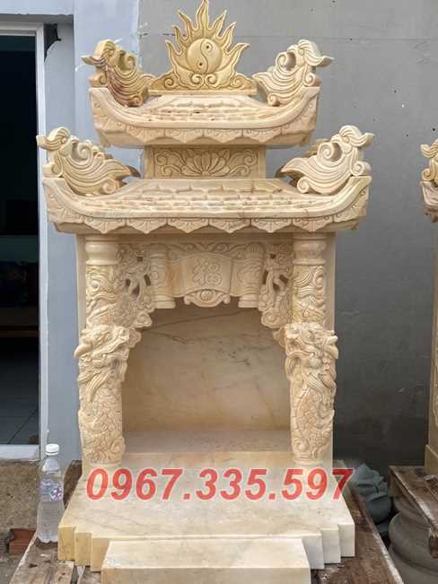 Bàn thờ thiên - Mẫu cây hương đá thờ ông thiên ngoài trời bán Đắk Nông
