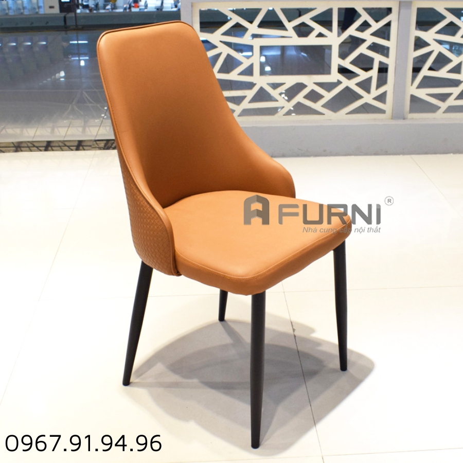 Ghế ăn gia đình nhập khẩu lưng cao nệm bọc simili  ECO 8A - P