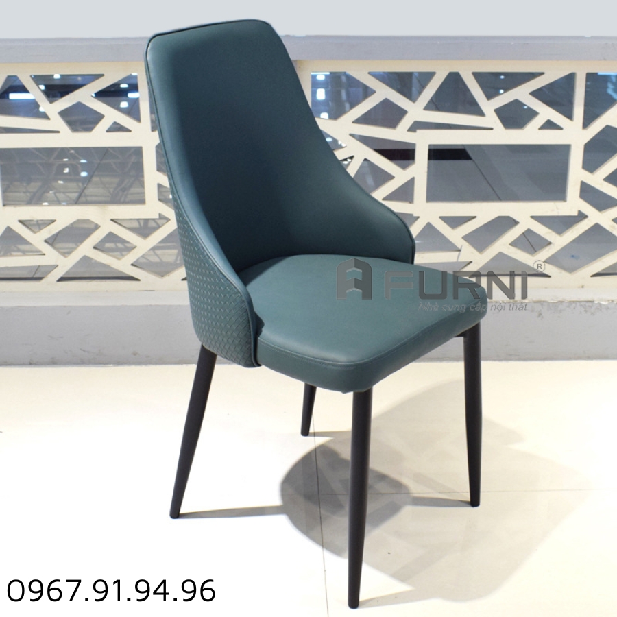 Ghế ăn gia đình nhập khẩu lưng cao nệm bọc simili  ECO 8A - P