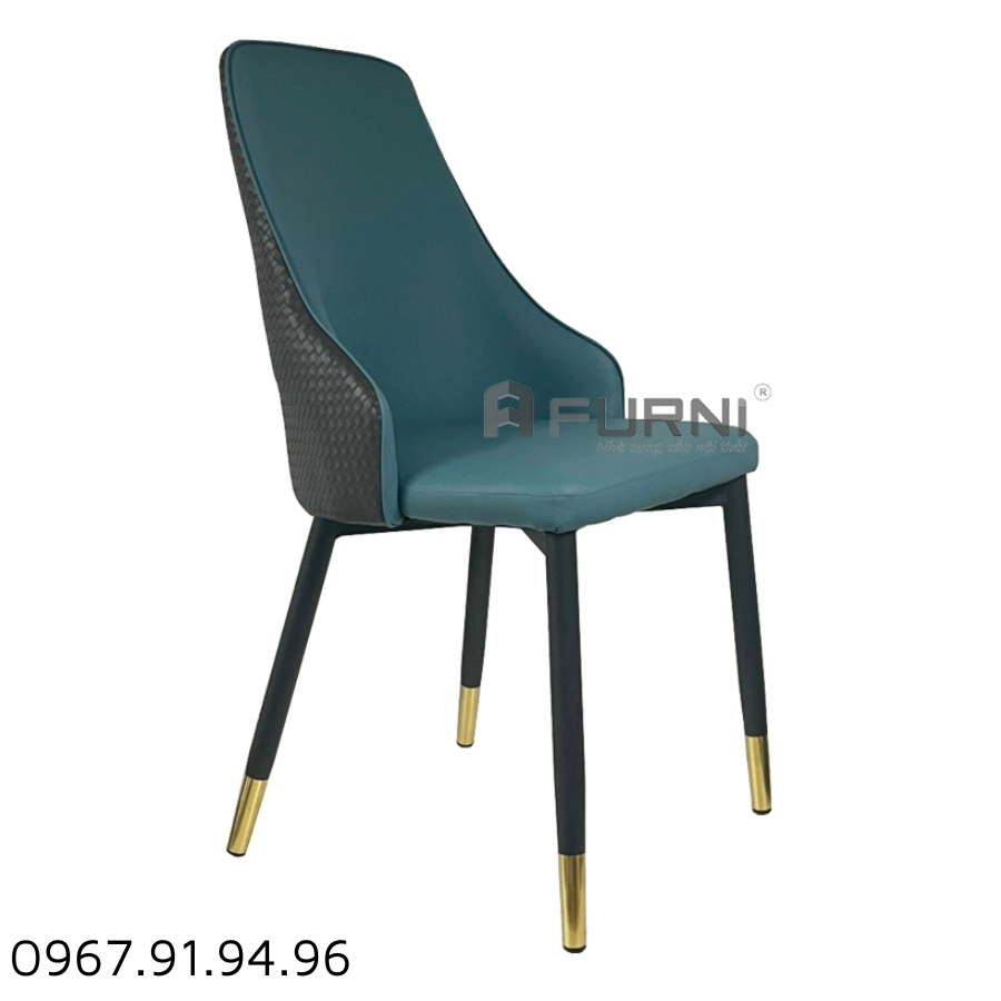 Ghế ăn gia đình nhập khẩu lưng cao nệm bọc simili  ECO 8A - P