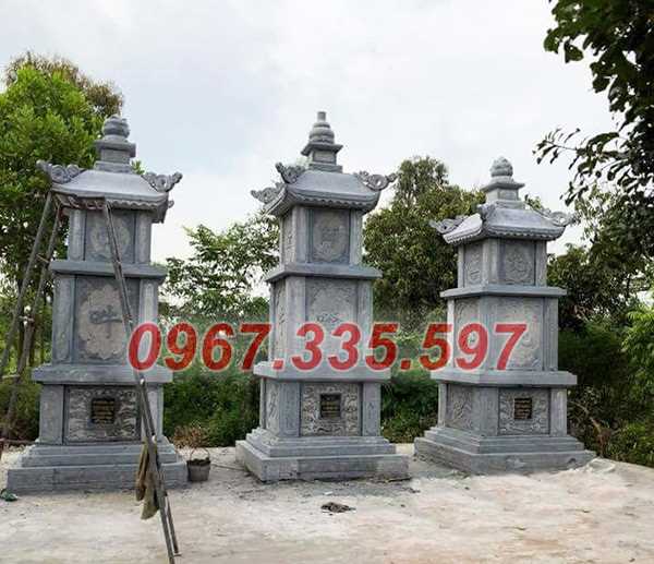 Lăng mộ tháp đá - mẫu lăng mộ tháp sư trụ trì phật giáo bán Bến Tre