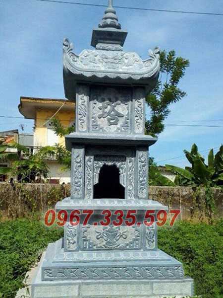 Lăng mộ tháp đá - Mẫu lăng mộ tháp bảo tháp sư trụ trì bán Cà Mau