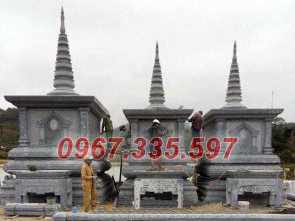 Lăng mộ đá - Mẫu lăng mộ tháp phật giáo để tro cốt bán Cần Thơ