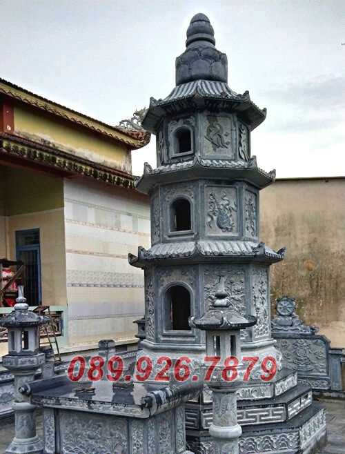 Lăng mộ tháp đá - Mẫu lăng mộ tháp phật giáo để tro cốt bán Vũng Tàu