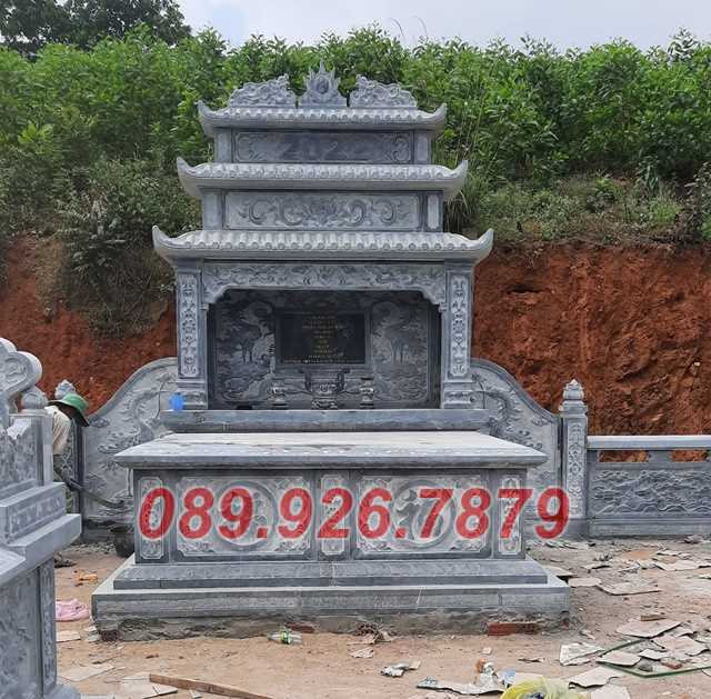 Cơ sở bán mộ đá đôi đẹp UY TÍN Bình Dương - Thi công mộ đá nhanh rẻ