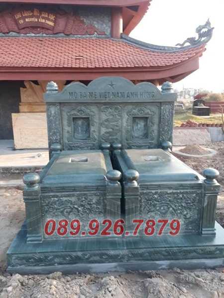 Địa chỉ bán mộ đá đôi sẵn giá rẻ bán Lâm Đồng - Mẫu mộ đá đôi đẹp