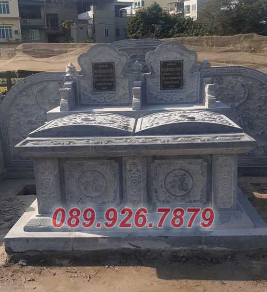 Địa chỉ bán mộ đá đôi sẵn giá rẻ bán Lâm Đồng - Mẫu mộ đá đôi đẹp
