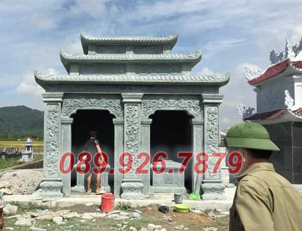 Địa chỉ bán mộ đá đôi sẵn đẹp giá rẻ bán Gia Lai - Thi công nhanh
