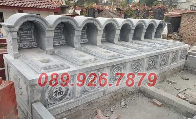 Kon tum bán mộ đá đôi giá rẻ - Mẫu mộ đá đôi côn cất tro cốt