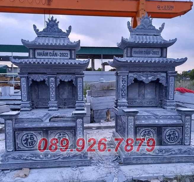 Mẫu mộ đá đôi đẹp nhất bán Ninh Thuận - Cơ sở uy tín bán mộ đá