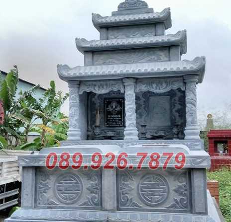 Mộ đôi đá- Mẫu mộ đá đôi để tro cốt đẹp bán Khánh Hòa - Địa chỉ bán