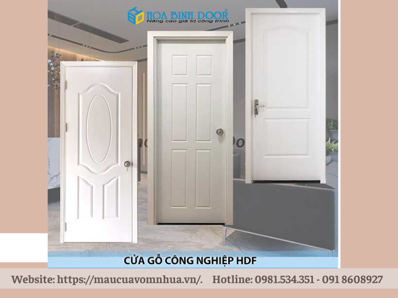 Giá cửa gỗ công nghiệp uy tín, chất lượng tại quận Tân Phú