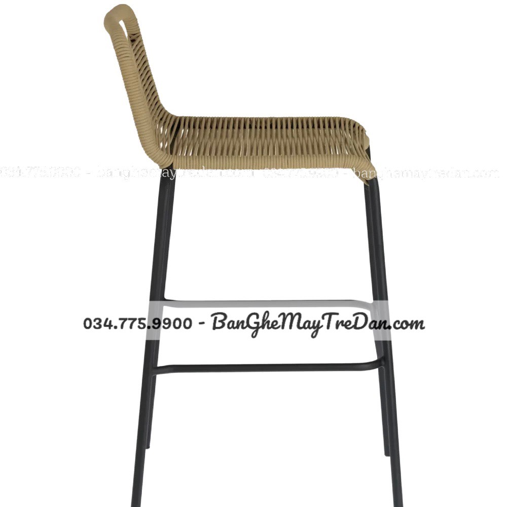 Ghế quầy bar, ghế bàn đảo bằng dây dù cao cấp