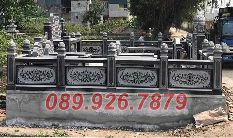 Khu lăng mộ đá - Mẫu lăng mộ ông bà cha mẹ bằng đá bá Trà Vinh