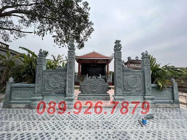 Lăng mộ đá - Thiết kế bản vẽ khu lăng mộ lớn bằng đá bán Bình Dương