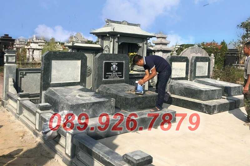 Lăng mộ đá - Thiết kế bản vẽ khu lăng mộ lớn bằng đá bán Bình Dương