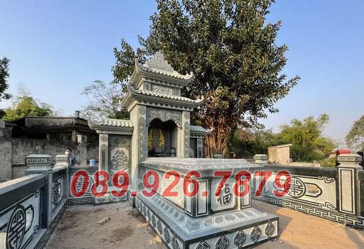 Lăng mộ đá - Thiết kế bản vẽ khu lăng mộ lớn bằng đá bán Bình Dương