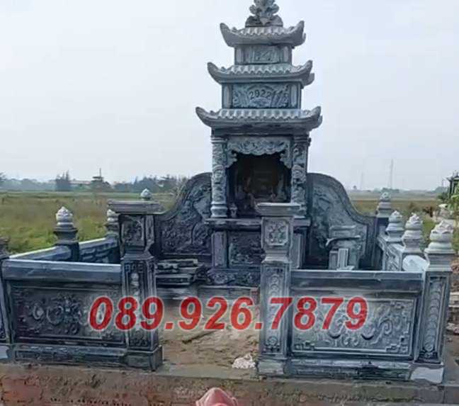 Hình ảnh khu nghĩa trang bằng đá đẹp bán Quảng Ngãi - Lăng mộ gia tộc