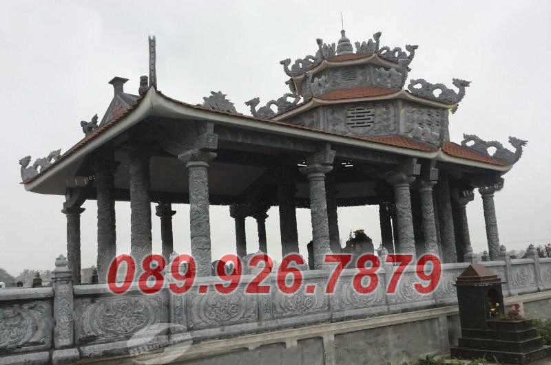 Hình ảnh khu nghĩa trang bằng đá đẹp bán Quảng Ngãi - Lăng mộ gia tộc