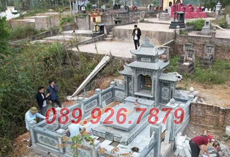 Lăng mộ đsa đẹp - mẫu lăng mộ gia tộc lớn bằng đá bán Hồ Chí Minh
