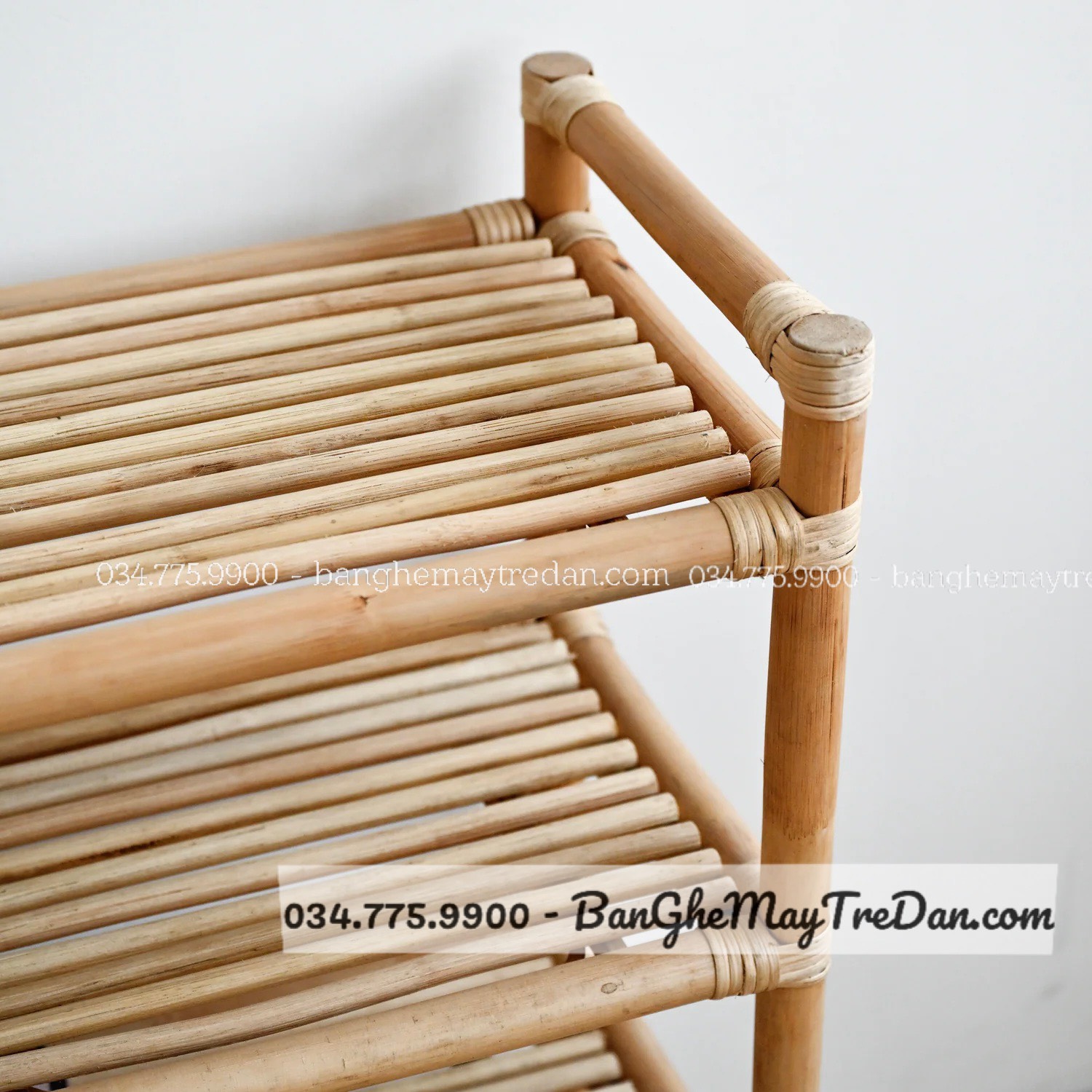 Tủ kệ giày dép bằng mây tự nhiên cao cấp